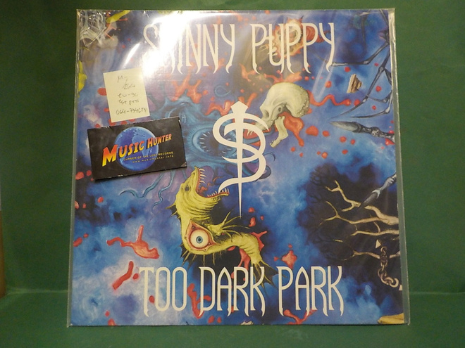 SKINNY PUPPY- TOO DARK PARK M-/EX+ EU-90 1ST. PRESS LP