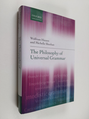 Michelle Sheehan ym. : The Philosophy of Universal Grammar