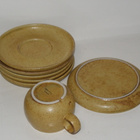 Pentik HIISI kahvikuppi + aluslautanen, 1 pari - pikkukuva 2