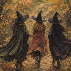 Halloween kolme noitaa - pikkukuva 1