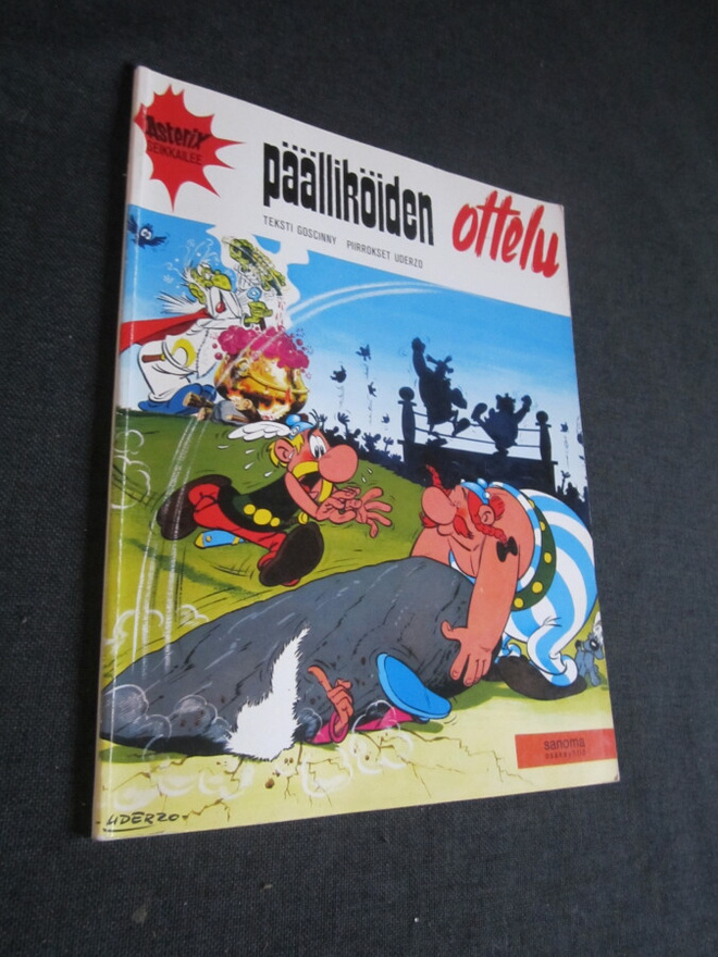 ASTERIX JA PÄÄLLIKÖIDEN OTTELU - 4. p v 1974