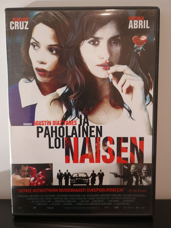 JA PAHOLAINEN LOI NAISEN DVD