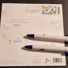 Signeerattu taiteilijakortti, Paperikaramelli/ Heli Hyppönen - pikkukuva 2