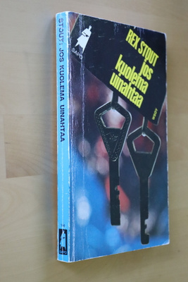 Rex Stout : Jos kuolema uinahtaa ( 1.p. 1972 SAPO )