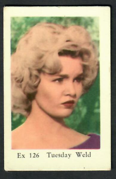 Keräilykuva - Tuesday Weld Ex 126
