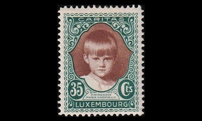 Luxemburg 214 ** Lastenapu 35 + 15 C (1929)