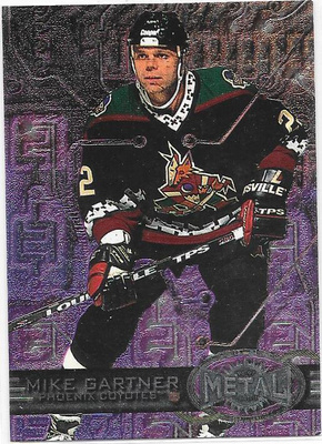 1995-96 Metal #116 Mike Gartner Phoenix Coyotes