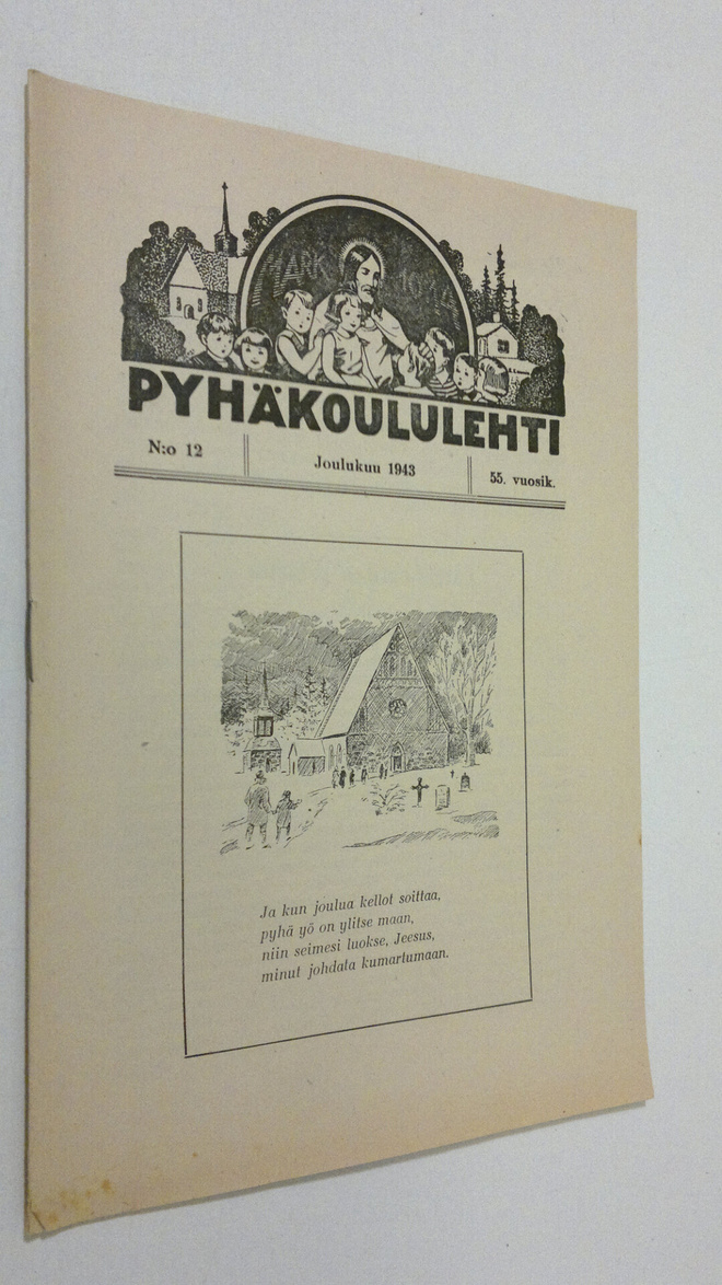 Pyhäkoululehti N:o 12 1943