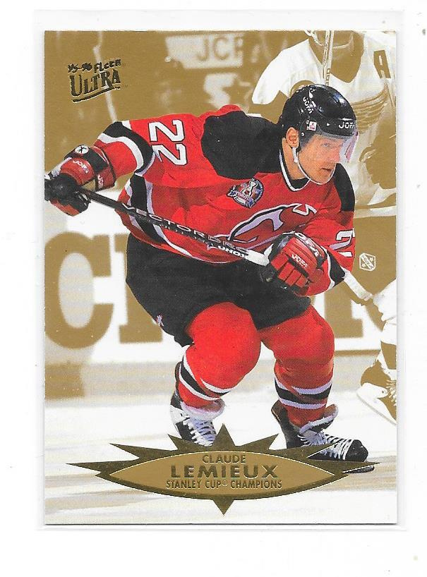 1995-96 Ultra #192 Claude Lemieux New Jersey Devils goonie