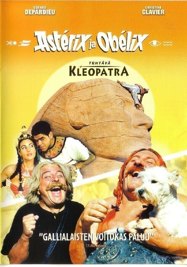 dvd, Asterix ja Obelix - Tehtävä Kleopatra [seikkailu, komed
