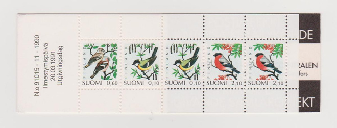 1991 Automaattivihko - linnut ** AV16