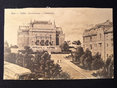 VANHA Postikortti Turku 1922