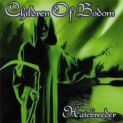 Children Of Bodom - Hatebreeder (CD) VG++!! Vanha painos