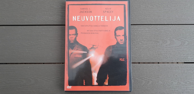 DVD: Neuvottelija (Samuel L. Jackson, Kevin Spacey 1998/2000