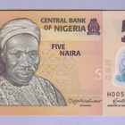Nigeria 5 Naira v.2025 UNC P-38 (Polymer) - pikkukuva 1