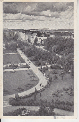 Helsinki topeliuksenkatu ja puisto.