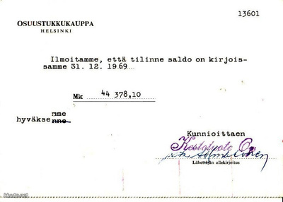 FIRMAKORTTI NUMMENKYLÄ/JÄRVENPÄÄ KESTOTUOTE OY