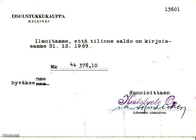 FIRMAKORTTI NUMMENKYLÄ/JÄRVENPÄÄ KESTOTUOTE OY