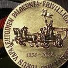Turun VPK 1838-1938. Kullanvärinen. Halkaisija - 30 mm. - pikkukuva 2