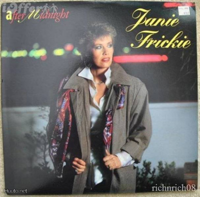 JANIE FRICKIE :: AFTER MIDNIGHT :: VINYYLI LP USA 1987