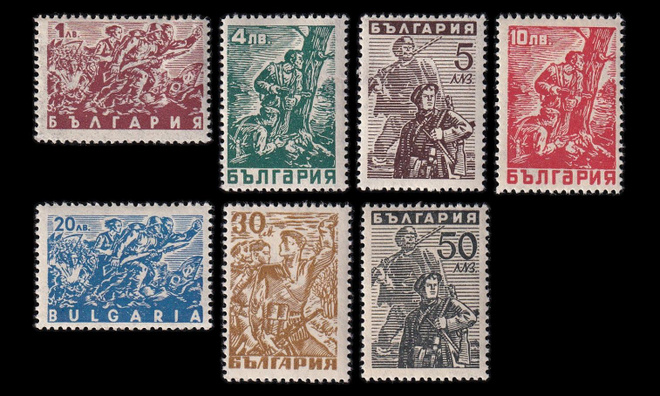 Bulgaria 564-70 * Partisaanien kunnioittaminen (1946)