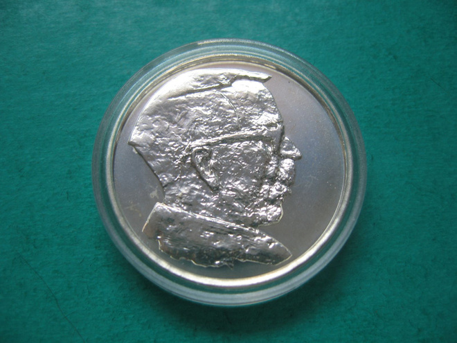 100 mk hopea juhlaraha A.I. Virtanen - 1995