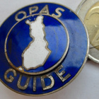 VANHA Merkki Opas Guide Suomen Kartta Iso KOMEA - pikkukuva 1