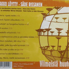JAAKKO LÖYTTY - SÄDE RISSANEN: Viimeistä huutoa_CD - pikkukuva 2