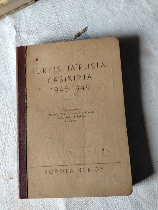 turkis ja riistakäsikirja 1948-49