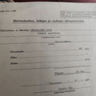 Kansanhuoltoviraston lomakkeita 1940-luku - pikkukuva 3