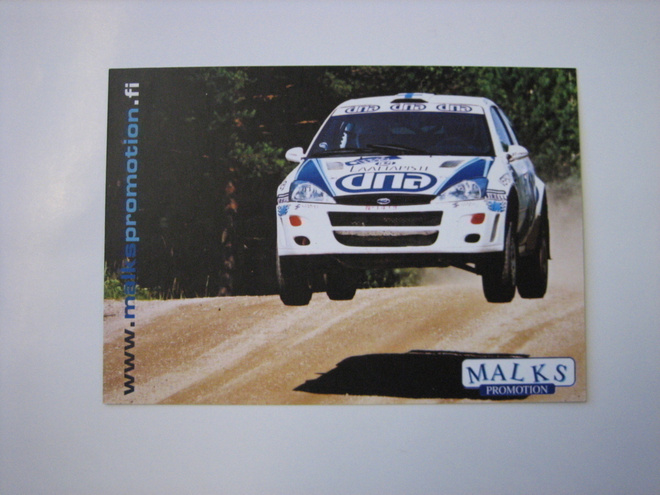 Ford rallikortti 15 A : Ford Focus - Markku Alen