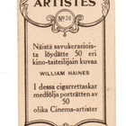 Filmitaiteilijoita savukerasioista n:o 38 WILLIAM MANDES - pikkukuva 2