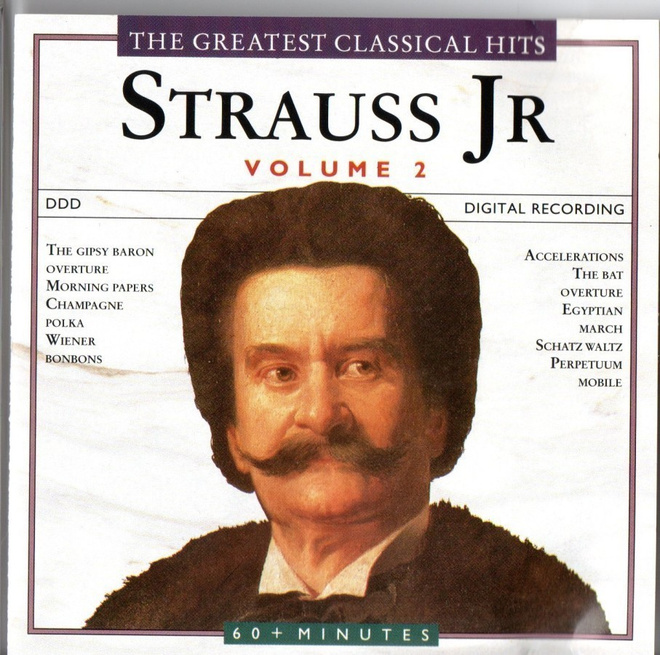 The Greatest Classical Hits : Johann Strauss Jr vol 2 - CD