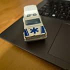 Majorette No.269 Ambulanssi 1:64 France - pikkukuva 2