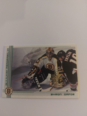 2000-01 BAP Memorabilia Emerald #186 Byron Dafoe Expo /10