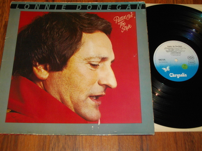 LONNIE DONEGAN - Puttin On The Style - LP 1978 rockabilly EX