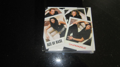 Ace of Base Unspeakable cds case