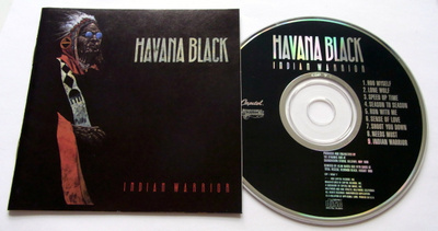 HAVANA BLACK Indian Warrior CD 1988 Usa-painos HUIPPUKUNTO