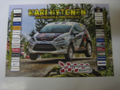 Ford rallikortti 51 A: Ford Fiesta - Kari Hytönen