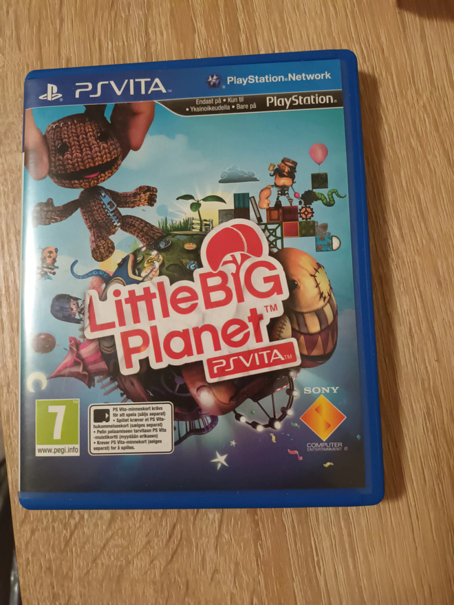 Sony Psvita littlebigplanet peli Cib PCSF-00021