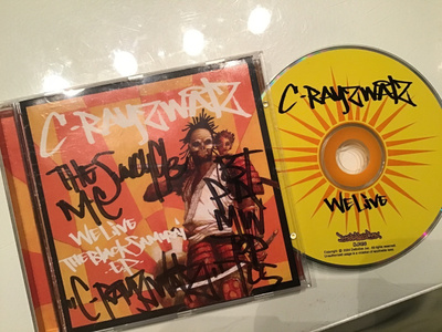 C-Rayz Walz / We live The black samurai El-p CD nimmarilla
