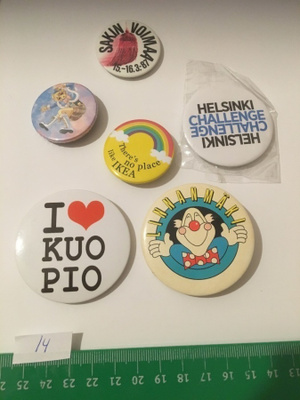 rintamerkki paketti nro 14 : 6 kpl kuopio, Linnanmäki, IKEA