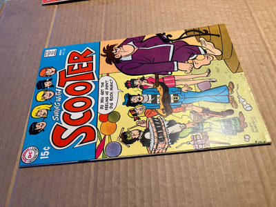 NATIONAL COMICS SWING WITH THE SCOOTER 23/1969 HYVÄ