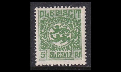 Slesvig 2 * Vaakuna 5 Pf (1920)