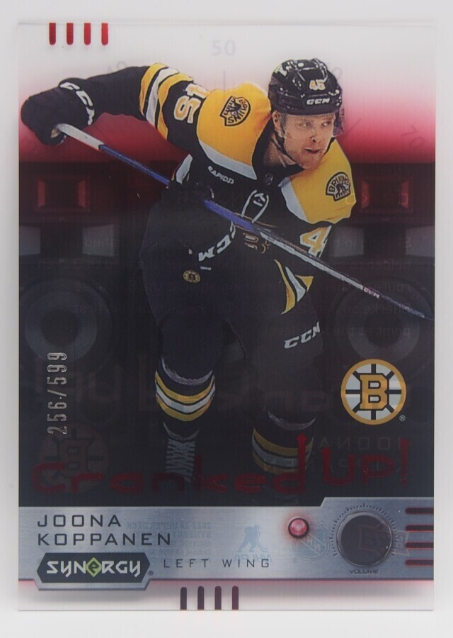 2023-24 Synergy Cranked up Red Joona Koppanen /599