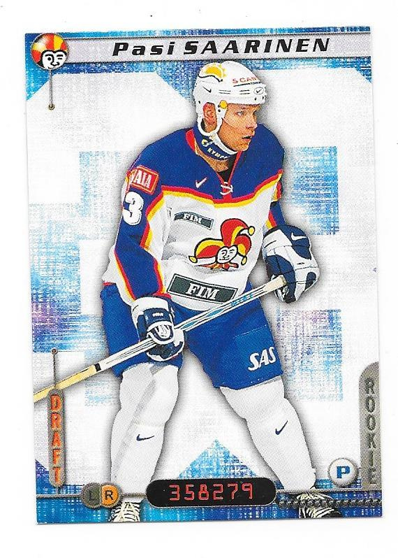 2000-01 CardSet #161 Pasi Saarinen Jokerit