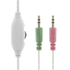 Deltaco HL-42 Headset, 2x3.5mm, 2.5m, valkoinen *UUSI* - pikkukuva 3