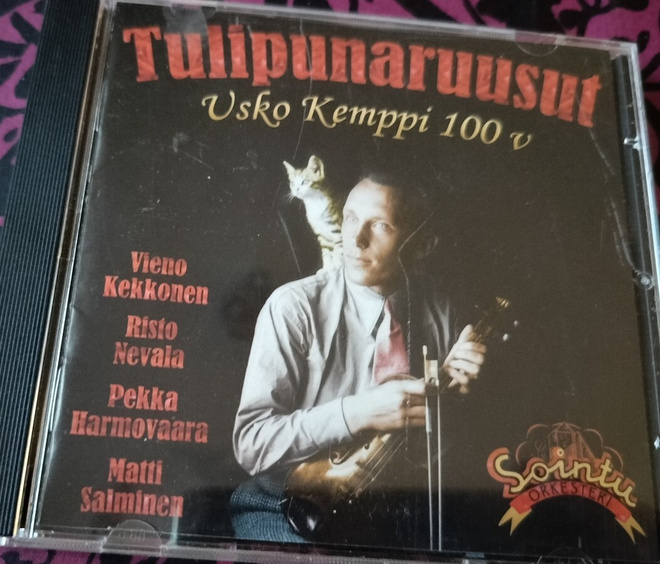 TULIPUNARUUSUT-USKO KEMPPI 100 v-CD, FFCD1046, v.2007