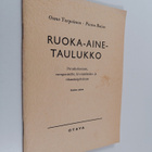 Paavo Roine ym. : Ruoka-aine-taulukko - pikkukuva 1