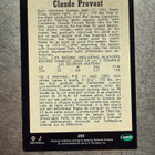 2002-03 Parkhurst Reprints #233 Claude Provost - pikkukuva 2